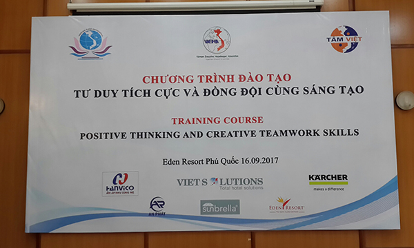 CLB Quản lý Buồng Việt Nam tổ chức thành công khóa học “Tư duy tích cực và đồng đội cùng sáng tạo” cho hội viên khu vực miền Nam